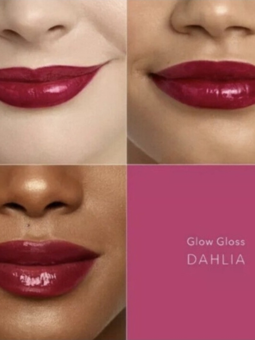 Becca Glow Gloss shade Dahlia